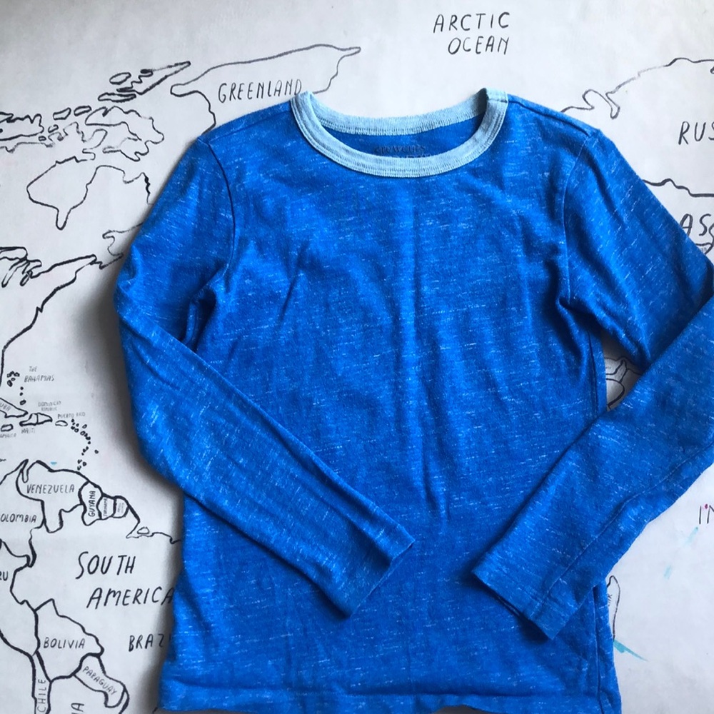 JCrew crewcuts everyday long sleeve shirt size 4-5 yr old